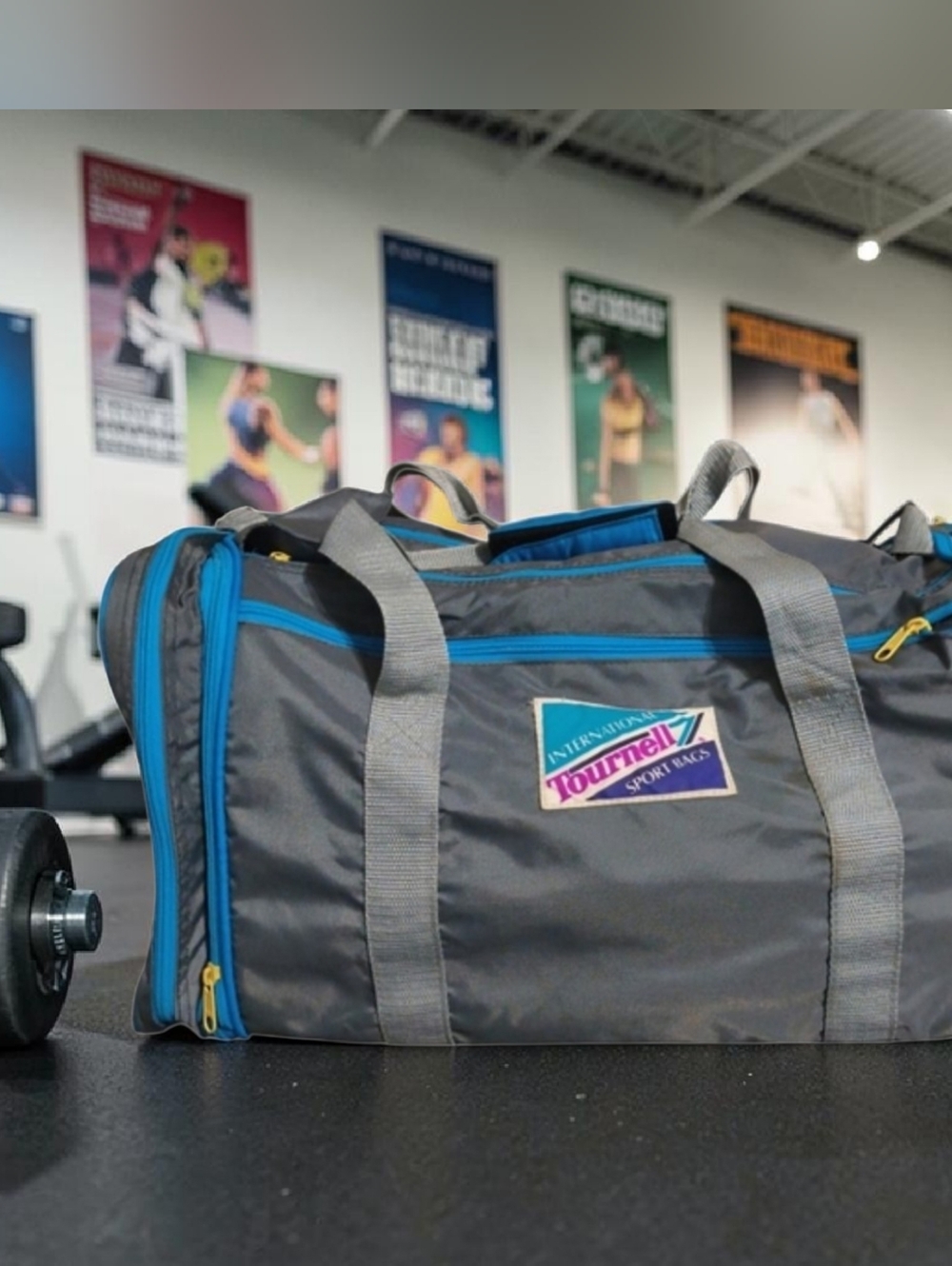 EUC Rare Vintage 1980's International Tournell Sport Gym Travel Bag